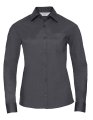 Dames blouse Russell 934F lange mouw convoy grey